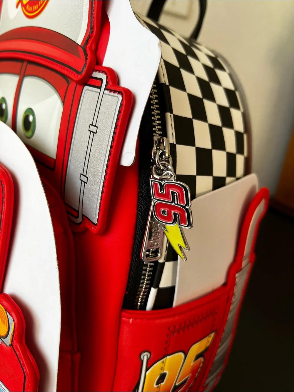 Loungefly Disney Pixar Cars Mack Truck Glow In The Dark Mini Backpack NWT